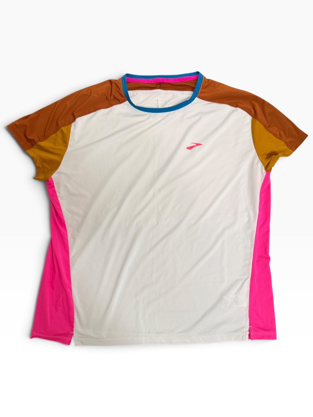 Brooks Woman’s Colorblock Performance Tee (2) - Size L - Picture 2 of 6